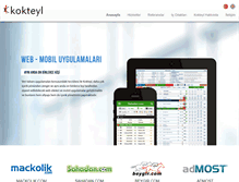 Tablet Screenshot of kokteyl.com